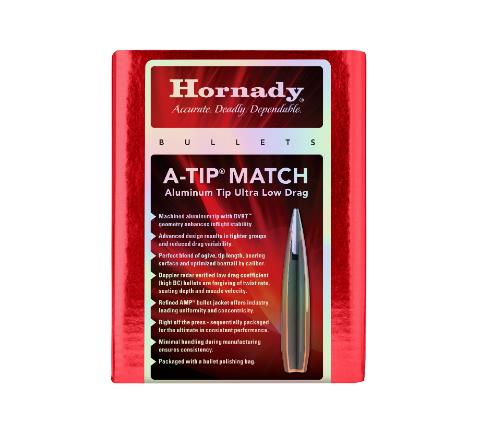Hornady 6.5mm .264 135 Gr A-Tip Match 500 Box