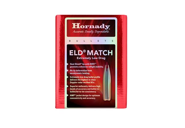 Hornady 6.5mm .264 140 Gr ELD Match 500 Box