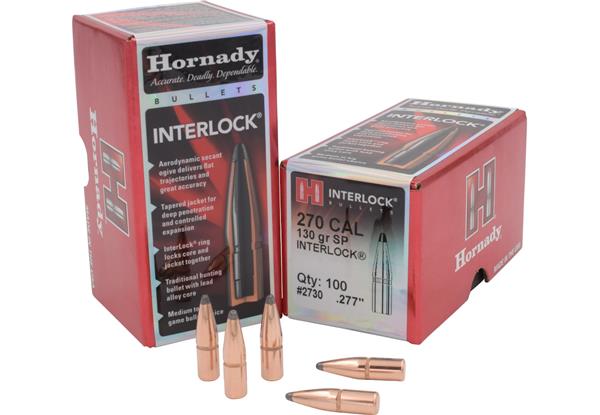 Hornady .277 DIA 130GR SPITZER