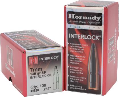 Hornady .284 DIA 139GR SPITZER