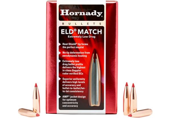 Hornady .284 DIA 7MM 162GR ELD MATCH BULLETS