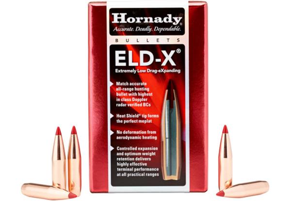 Hornady .284 DIA 7MM 175GR ELD-X BULLETS