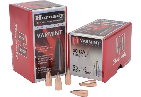 Hornady .308 DIA 110GR SPITZER