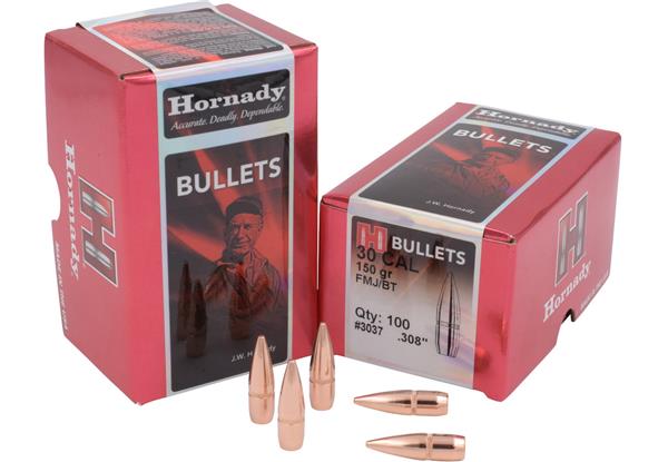 Hornady .308 DIA 150GR FMJ-BT