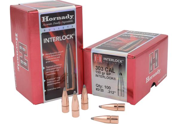 Hornady .312 DIA 150GR SPITZER