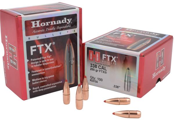 Hornady .338 DIA 200GR FTX