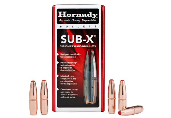 Hornady 35 Cal .357 250 Gr SUB-X® (350 Legend) - 100 Count