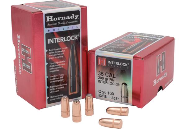 Hornady .358 DIA 200GR ROUND NOSE