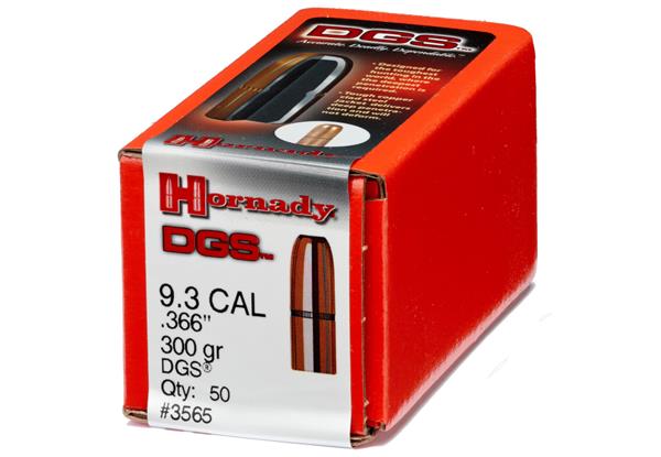 Hornady 9.3mm .366 300 Gr DGS - 50 Count