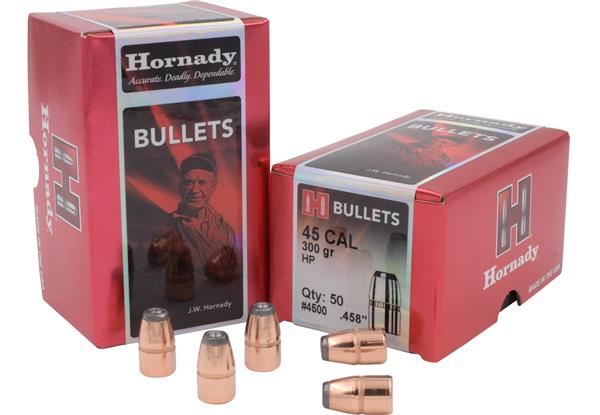 Hornady .458 DIA 300GR HOLLOW POINT