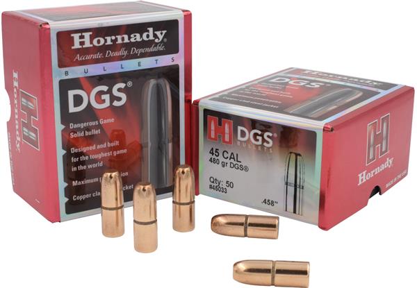 Hornady .458 DIA 480 GR DGS GAME (450 NITRO EXP) BULLETS