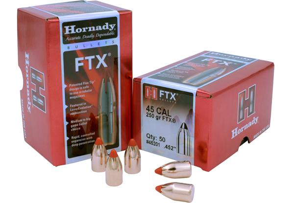 Hornady .452 DIA 250GR FTX