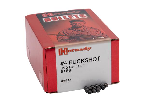 Hornady #4 BUCKSHOT 5LB.