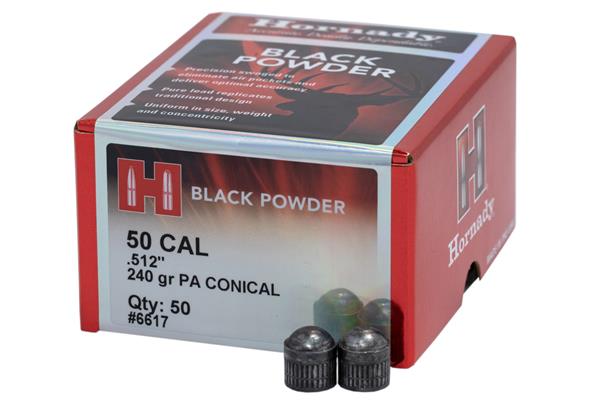 Hornady 50 CAL 240GR PA CONICAL 50 PER/BOX