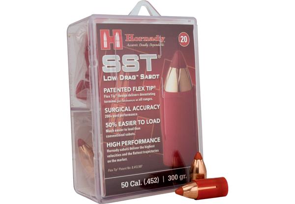 Hornady 50 CAL SABOT LOW DRAG 300GR SST