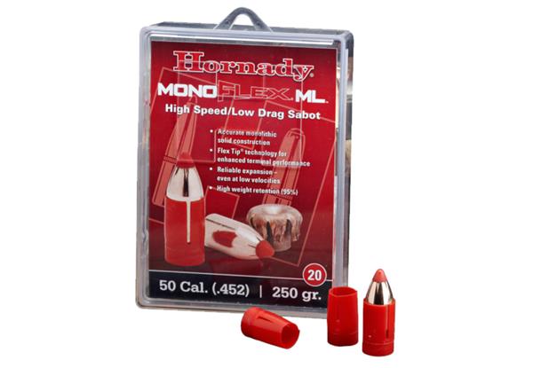 Hornady 50 CAL LOW DRAG SABOT W/ 45 CAL 250GR MONOFLEX