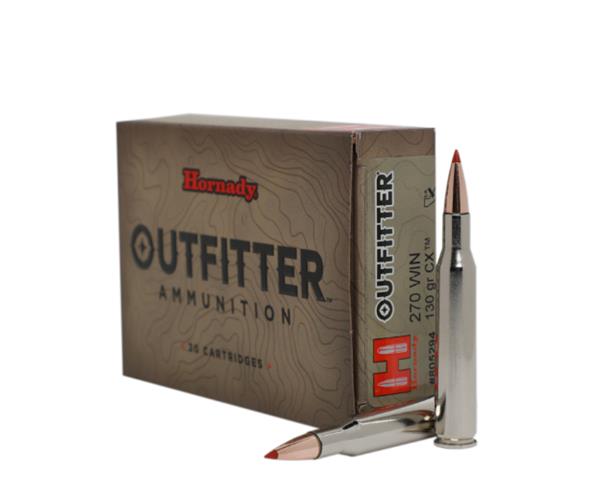 Hornady 270 WIN 130GR CX OUTFITTER AMMO