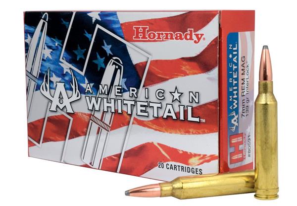 Hornady AMERICAN WHITETAIL 7MM REM MAG 139GR INTERLOCK AMMO