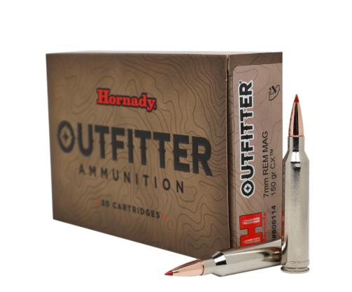 Hornady 7MM REM MAG 150GR CX OUTFITTER AMMO