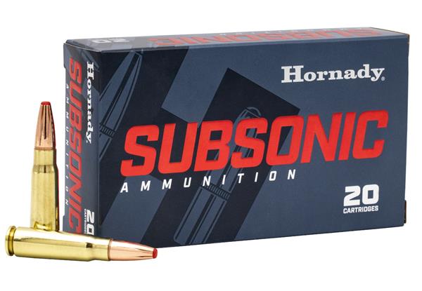 Hornady 7.62X39 255 Gr SUB-X - 20 Rounds