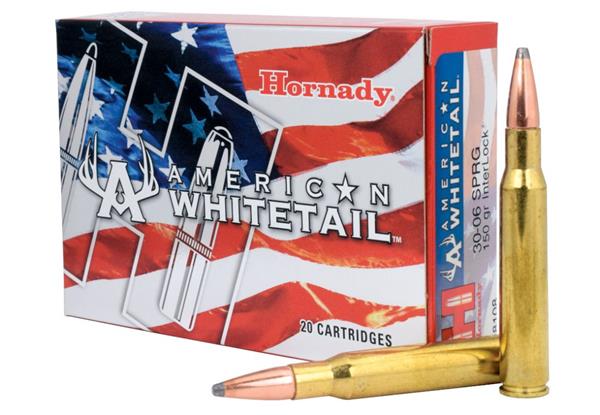 Hornady AMERICAN WHITETAIL 30-06 150GR INTERLOCK AMMO