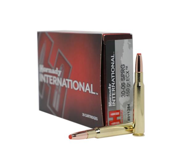 Hornady 30-06 SPRG 150GR ECX INTL AMMO
