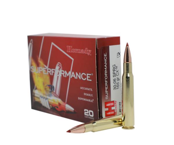 Hornady 30-06 165GR CX SPF AMMO