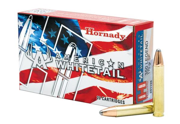 Hornady AMERICAN WHITETAIL 350 LEGEND 170GR INTERLOCK AMMO