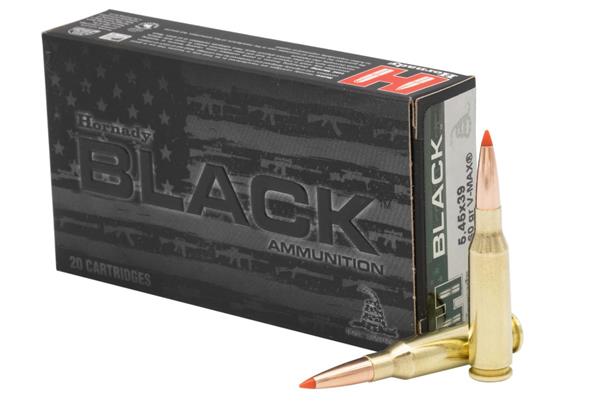 Hornady 5.45x39 60 Gr V-MAX Black - 20 Rounds