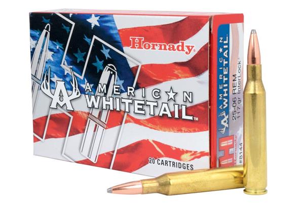 Hornady AMERICAN WHITETAIL 25-06 117GR INTERLOCK AMMO