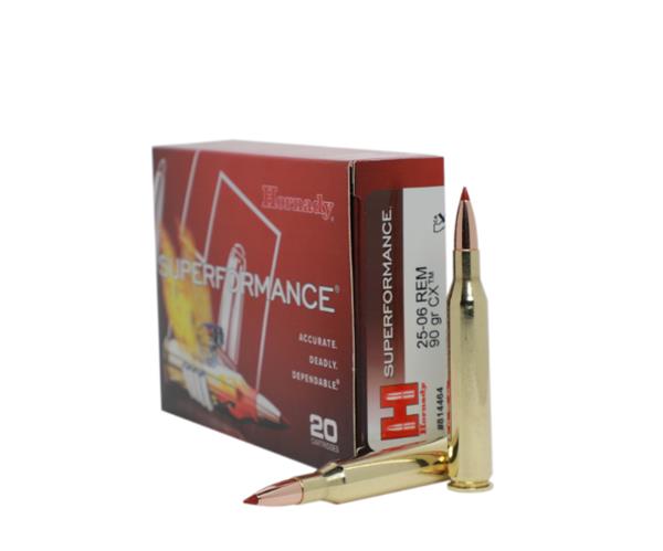Hornady 25-06 Rem 90 Gr CX SPF - 20 Rounds