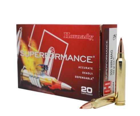 Hornady 300 WIN MAG 165GR CX SPF AMMO