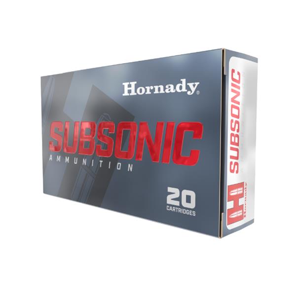 Hornady 338 ARC 307 Gr Sub-X - 20 Rounds