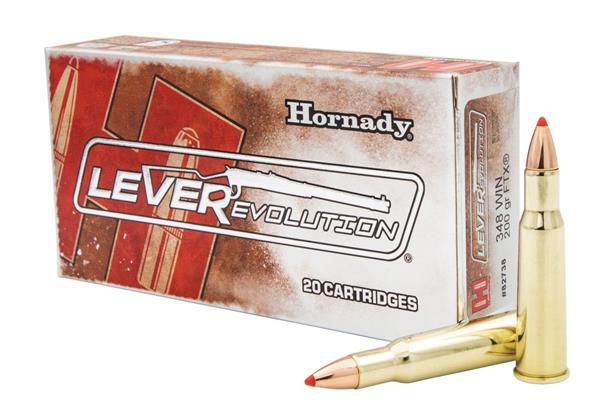 Hornady 348 WIN 200GR FTX LEVEREVOLUTION AMMO