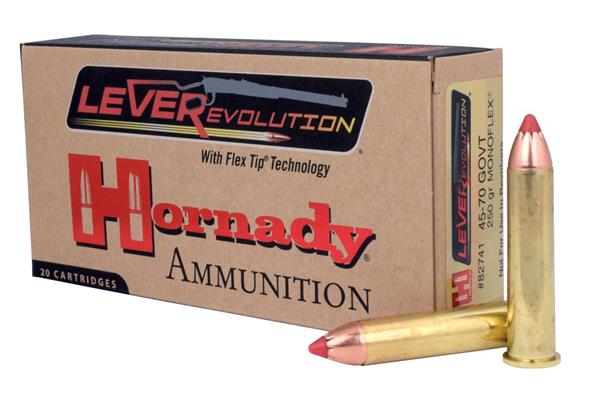 Hornady 45-70 250GR MONOFLEX LEVEREVOLUTION