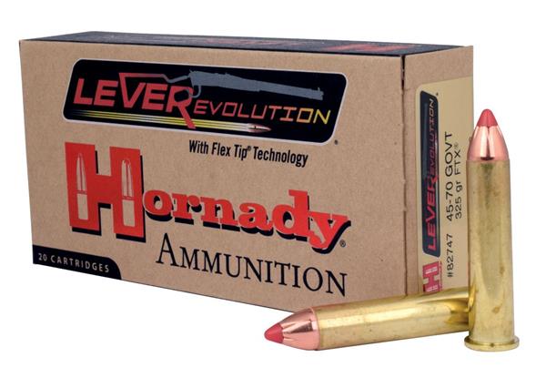 Hornady 45-70 325GR LEVEREVOLUTION AMMO