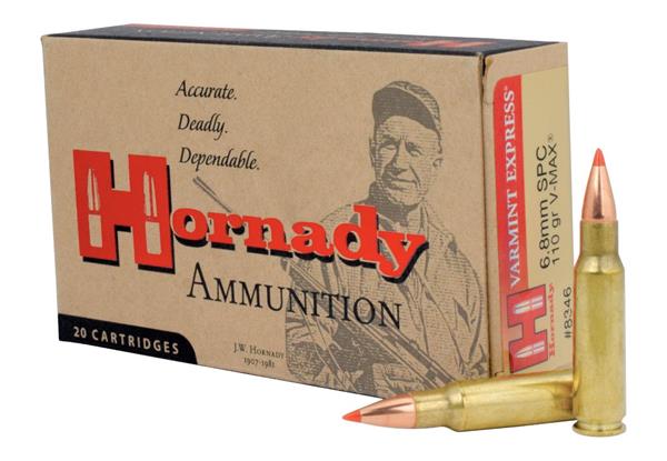 Hornady 6.8mm SPC 110 Gr V-MAX