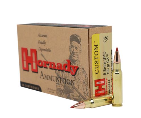 Hornady 6.8mm Rem SPC 100 Gr CX - 20 Rounds