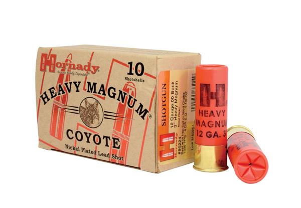 Hornady 12 GA. 3" NICKEL OO HEAVY MAG COYOTE LOAD