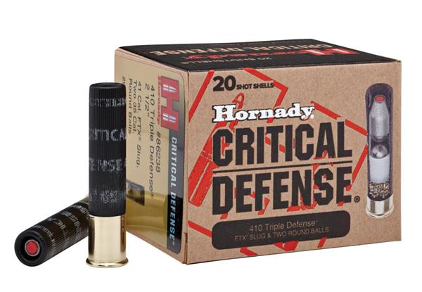 Hornady 410 2.5" TRIPLE DEFENSE AMMO