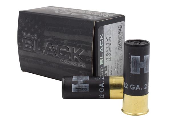 Hornady 12 GA. 00 BUCKSHOT BLACK AMMO
