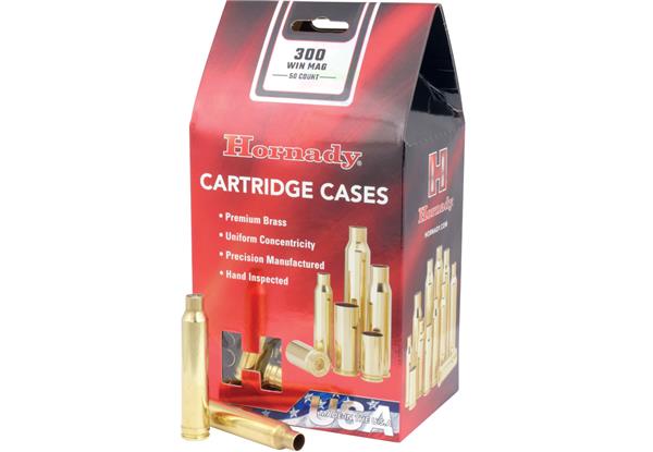 Hornady 300 Win Mag Unprimed - 50 Count