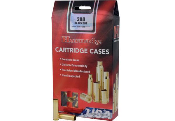 Hornady 300 Blackout Unprimed - 50 Count
