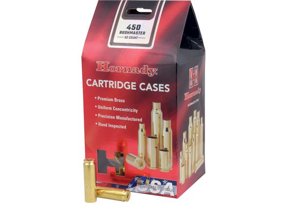 Hornady 450 Bushmaster Unprimed - 50 Count