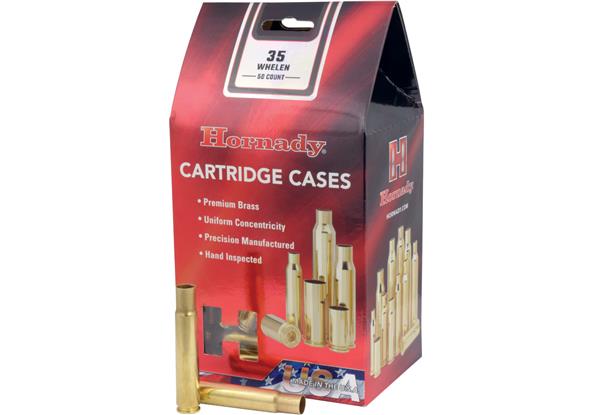 Hornady 35 Whelen Unprimed - 50 Count
