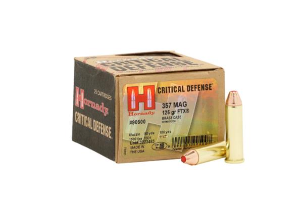 Hornady 357 Mag 125 Gr FTX CD - 25 Rounds