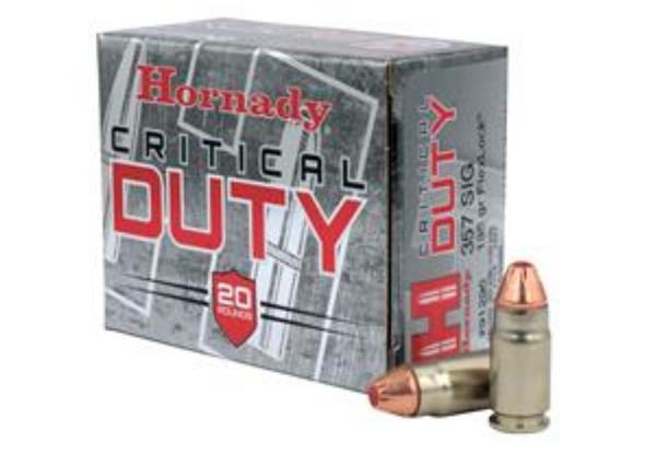 Hornady 357 Sig 135 Gr FlexLock Duty - 20 Rounds