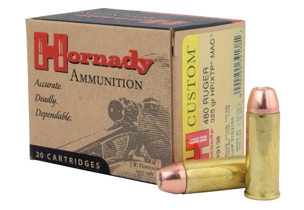 Hornady 480 Ruger 325 Gr XTP Mag - 20 Rounds