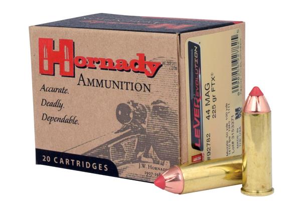 Hornady 44 Rem Mag 225 Gr FTX LEVERevolution - 20 Rounds