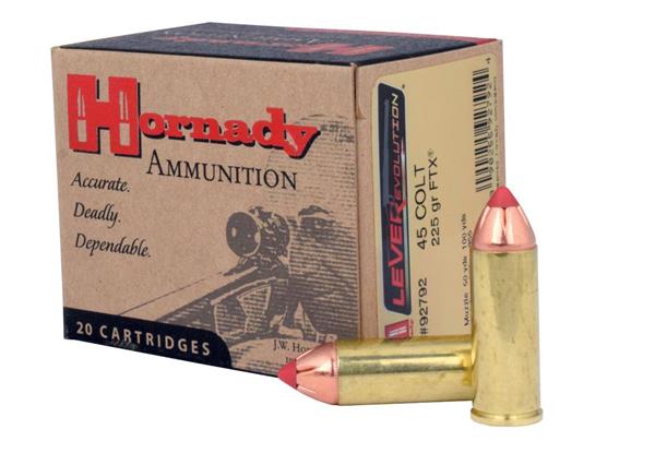 Hornady 45 Colt 225 Gr FTX LEVERevolution - 20 Rounds